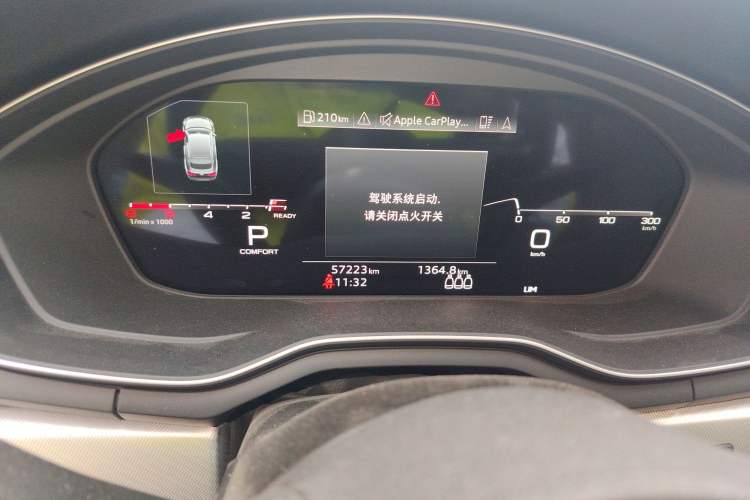 Used Audi A5 2021 Sportback 40 TFSI Stylish and Elegant Model Odometer Close Up