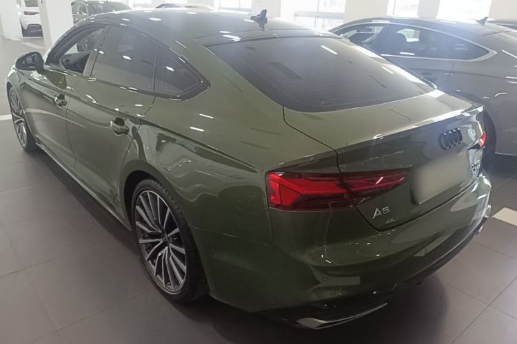 Used Audi A5 2021 Sportback 40 TFSI quattro Luxury Dynamic Model Rear Left 45 Deg