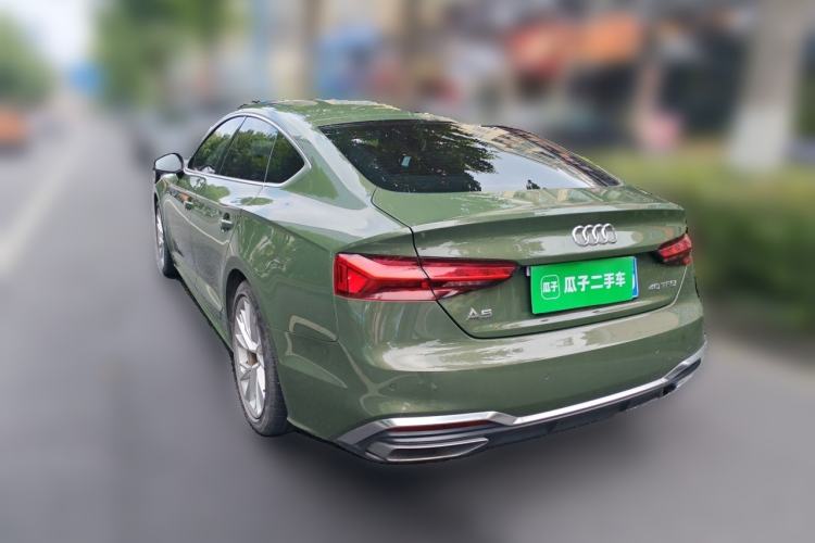 Used Audi A5 2021 Sportback 40 TFSI Stylish and Elegant Model Rear Left 45 Deg