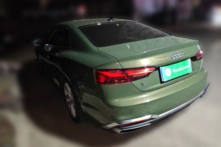 Used Audi A5 2021 Coupe 40 TFSI Fashionable and Dynamic Model Rear Left 45 Deg