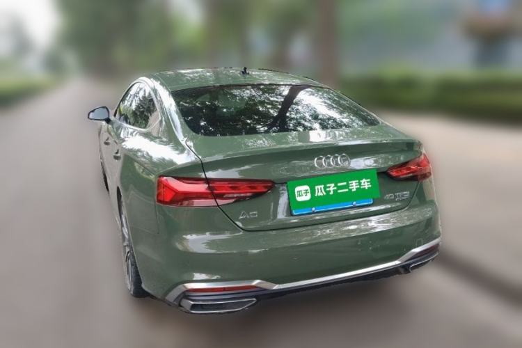 Used Audi A5 2021 Sportback 40 TFSI quattro Luxury Prestige Edition Rear Left 45 Deg