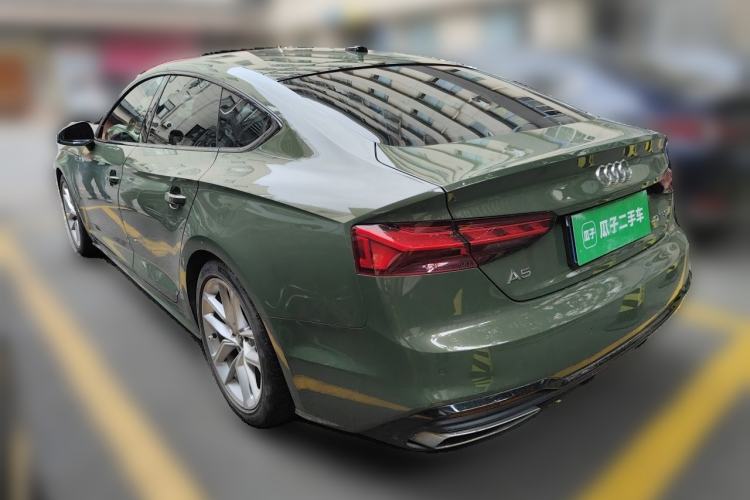 Used Audi A5 2021 Sportback 40 TFSI Stylish and Elegant Model Rear Left 45 Deg