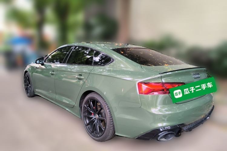 Used Audi A5 2021 Sportback 40 TFSI Fashionable and Dynamic Model Rear Left 45 Deg