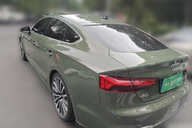 Used Audi A5 2021 Sportback 40 TFSI quattro Luxury Dynamic Model Rear Left 45 Deg