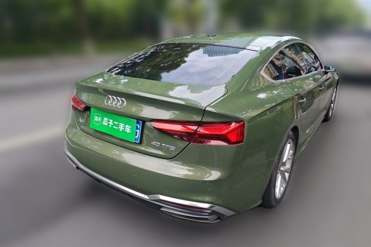 Used Audi A5 2021 Sportback 40 TFSI Stylish and Elegant Model Rear Right 45 Deg