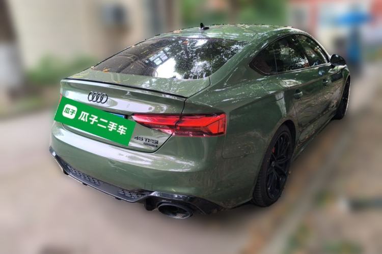 Used Audi A5 2021 Sportback 40 TFSI Fashionable and Dynamic Model Rear Right 45 Deg