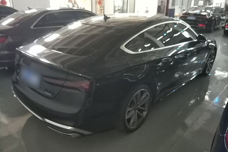 Used Audi A5 2021 Sportback 40 TFSI quattro Luxury Dynamic Model Rear Right 45 Deg