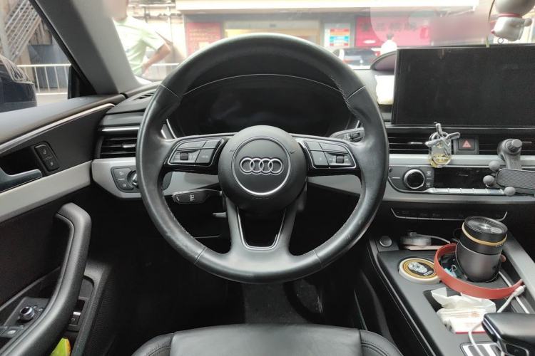 Used Audi A5 2021 Sportback 40 TFSI Stylish and Elegant Model Steering Wheel