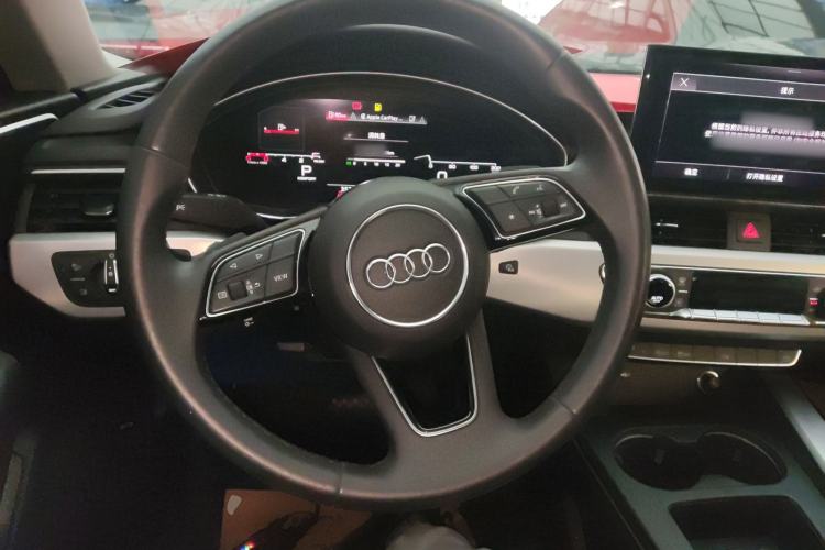 Used Audi A5 2021 Coupe 40 TFSI Fashionable and Dynamic Model Steering Wheel