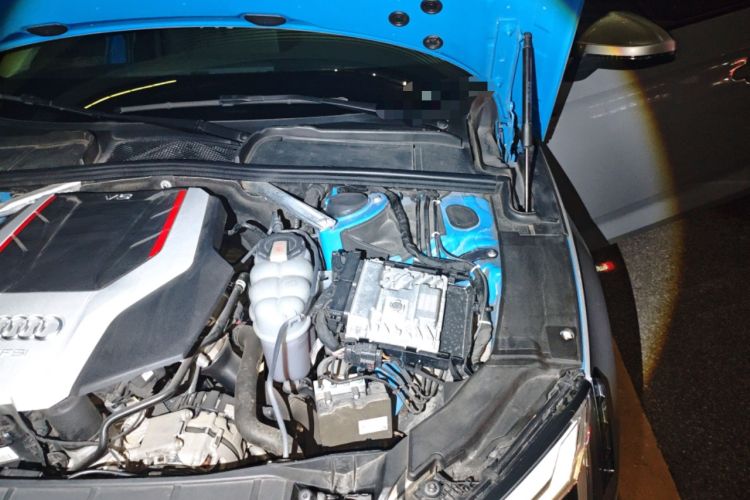 Used Audi A5 2021 Sportback 45 TFSI quattro Prestige Dynamic Edition Engine Bay Left