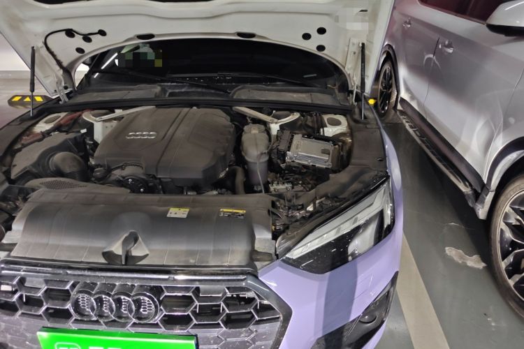 Used Audi A5 2021 Sportback 40 TFSI Fashionable and Dynamic Model Engine Bay Left