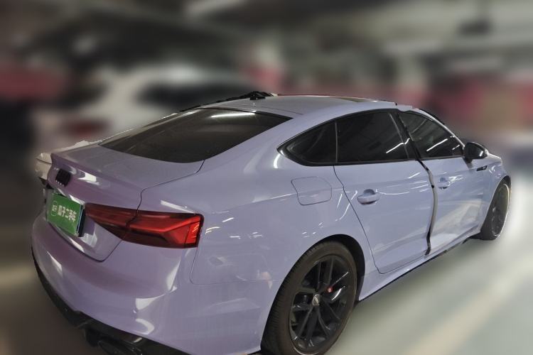 Used Audi A5 2021 Sportback 40 TFSI Fashionable and Dynamic Model Rear Right 45 Deg