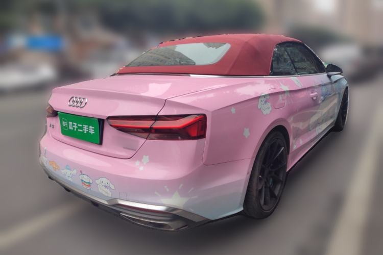 Used Audi A5 2021 Cabriolet 45 TFSI quattro Prestige Dynamic Edition Rear Right 45 Deg