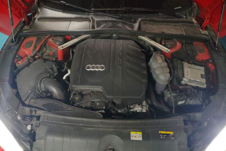 Used Audi A5 2021 Sportback 40 TFSI Stylish and Elegant Model Engine Bay