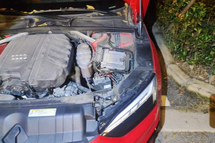 Used Audi A5 2021 Sportback 40 TFSI Stylish and Elegant Model Engine Bay Left