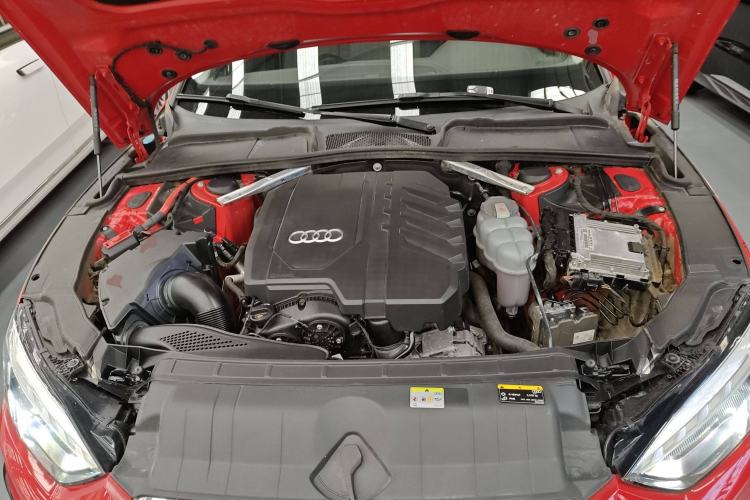Used Audi A5 2021 Coupe 40 TFSI Fashionable and Dynamic Model Engine Bay