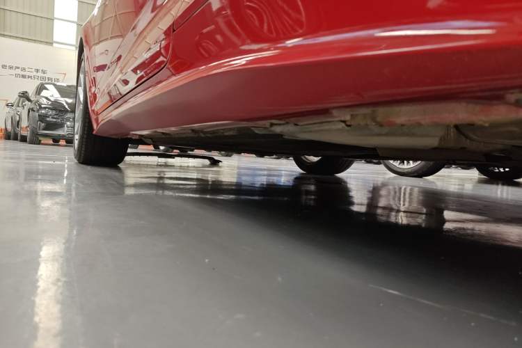 Used Audi A5 2021 Coupe 40 TFSI Fashionable and Dynamic Model Left Side Sill