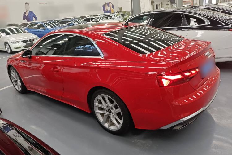 Used Audi A5 2021 Coupe 40 TFSI Fashionable and Dynamic Model Left Side