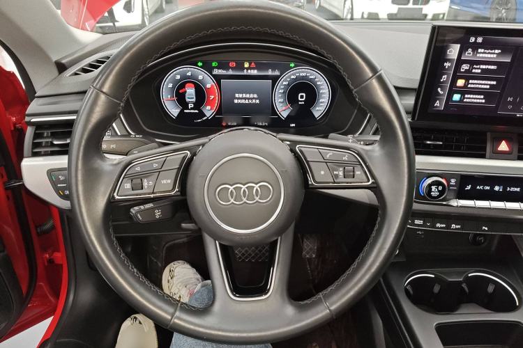 Used Audi A5 2021 Coupe 40 TFSI Fashionable and Dynamic Model Steering Wheel