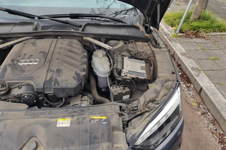 Used Audi A5 2021 Sportback 40 TFSI quattro Luxury Prestige Edition Engine Bay Left