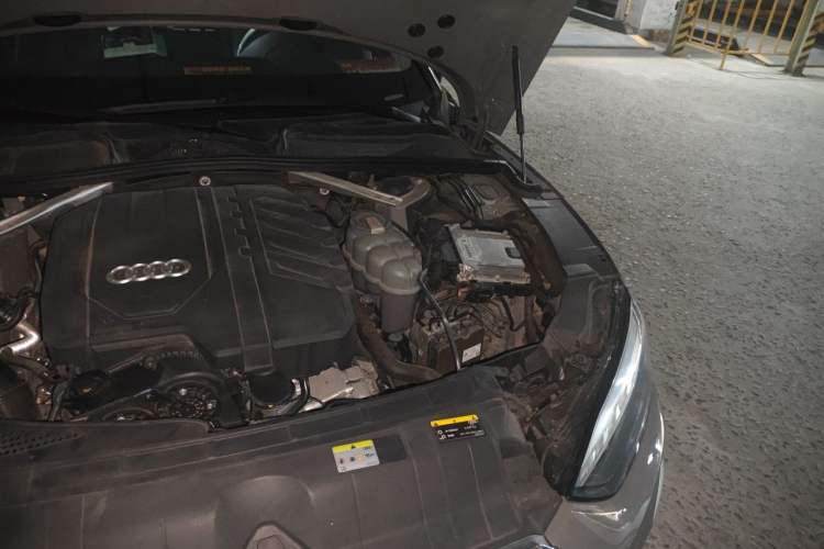 Used Audi A5 2021 Coupe 40 TFSI Fashionable and Dynamic Model Engine Bay Left