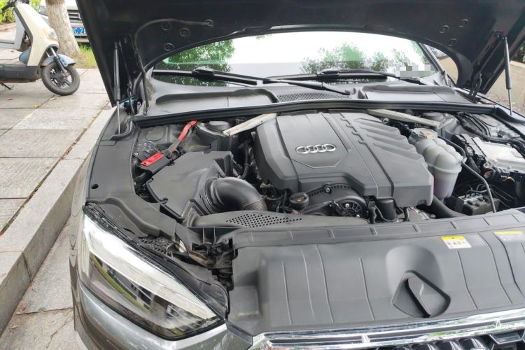 Used Audi A5 2021 Coupe 40 TFSI Fashionable and Dynamic Model Engine Bay Right