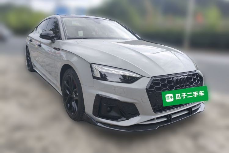 Used Audi A5 2021 Sportback 40 TFSI Fashionable and Dynamic Model Front Right 45 Deg