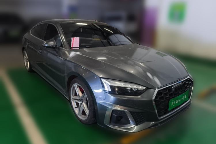 Used Audi A5 2021 Sportback 40 TFSI Fashionable and Dynamic Model Front Right 45 Deg