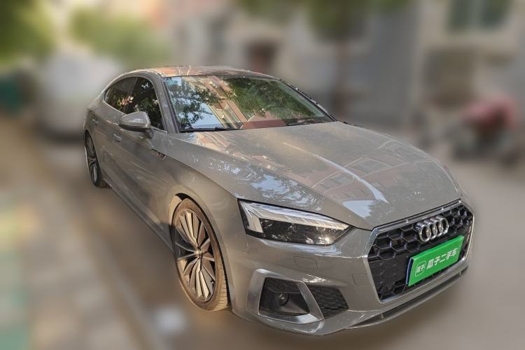 Used Audi A5 2021 Sportback 40 TFSI quattro Luxury Dynamic Model Front Right 45 Deg