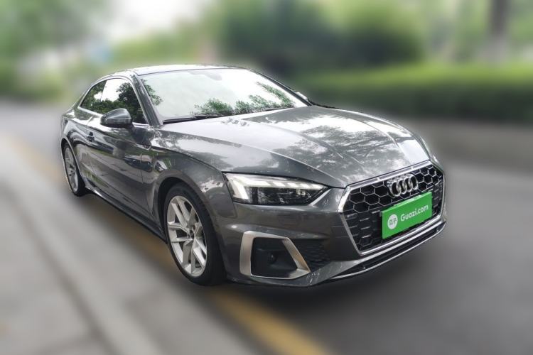 Used Audi A5 2021 Coupe 40 TFSI Fashionable and Dynamic Model Front Right 45 Deg