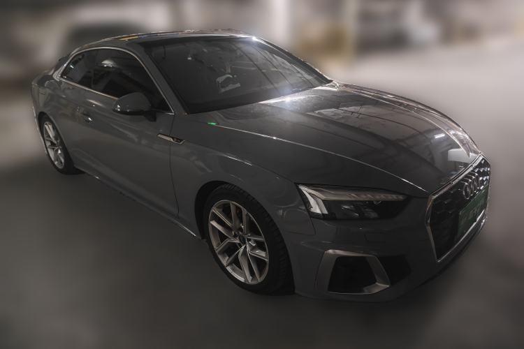 Used Audi A5 2021 Coupe 40 TFSI Fashionable and Dynamic Model Front Right 45 Deg