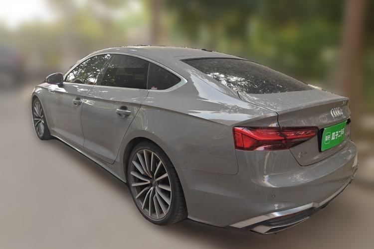 Used Audi A5 2021 Sportback 40 TFSI quattro Luxury Dynamic Model Rear Left 45 Deg