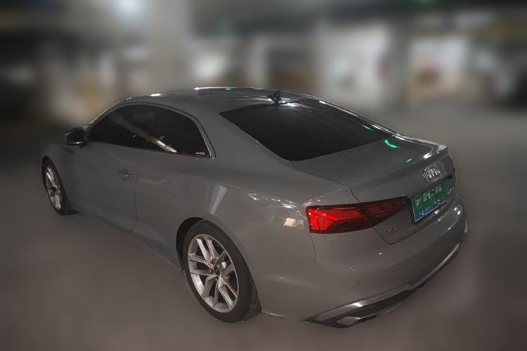 Used Audi A5 2021 Coupe 40 TFSI Fashionable and Dynamic Model Rear Left 45 Deg