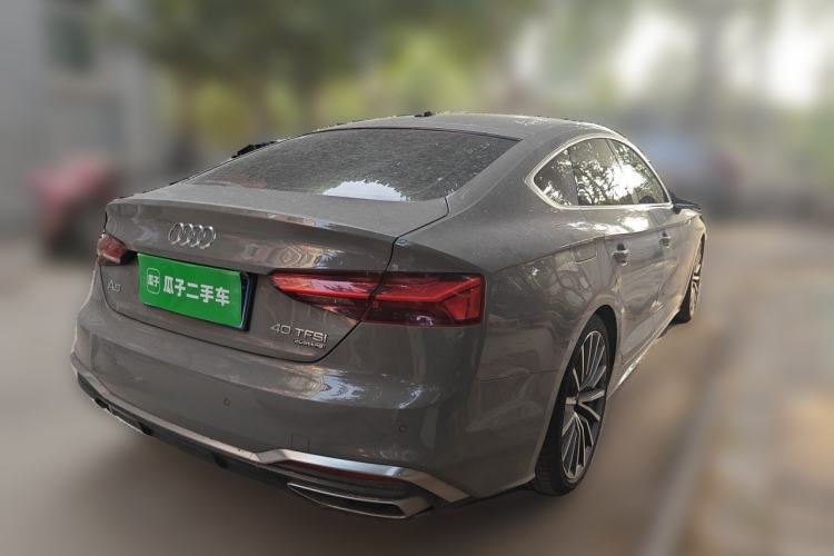 Used Audi A5 2021 Sportback 40 TFSI quattro Luxury Dynamic Model Rear Right 45 Deg