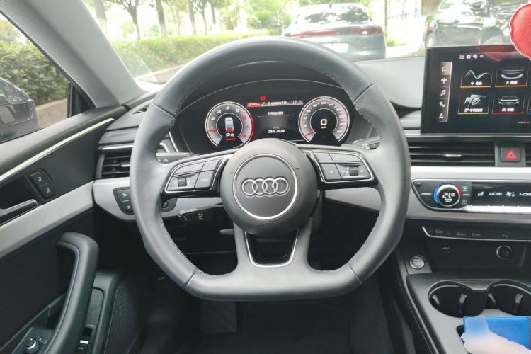 Used Audi A5 2021 Coupe 40 TFSI Fashionable and Dynamic Model Steering Wheel