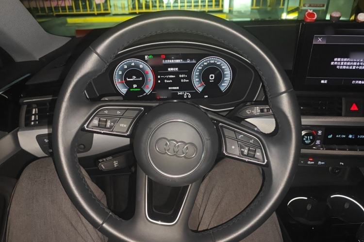 Used Audi A5 2021 Coupe 40 TFSI Fashionable and Dynamic Model Steering Wheel