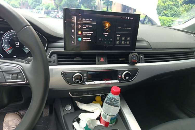 Used Audi A5 2021 Coupe 40 TFSI Fashionable and Dynamic Model Audio And AC Panel