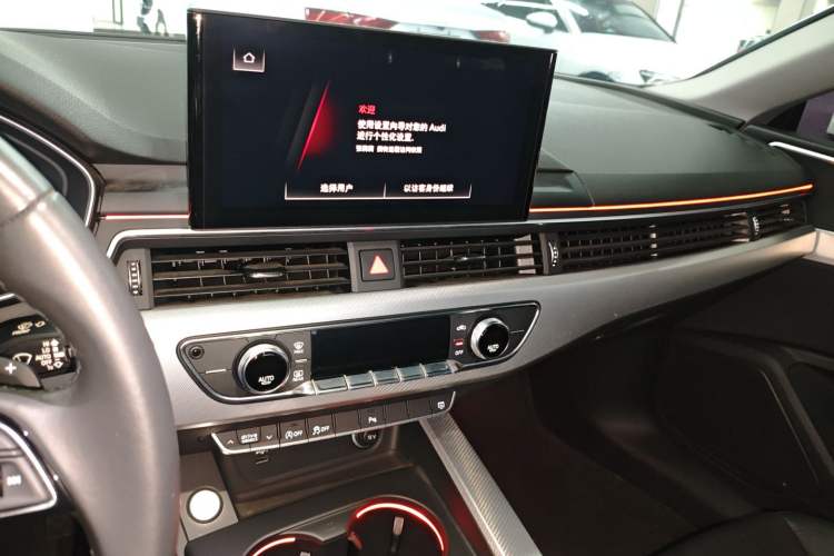 Used Audi A5 2021 Coupe 40 TFSI Fashionable and Dynamic Model Audio And AC Panel