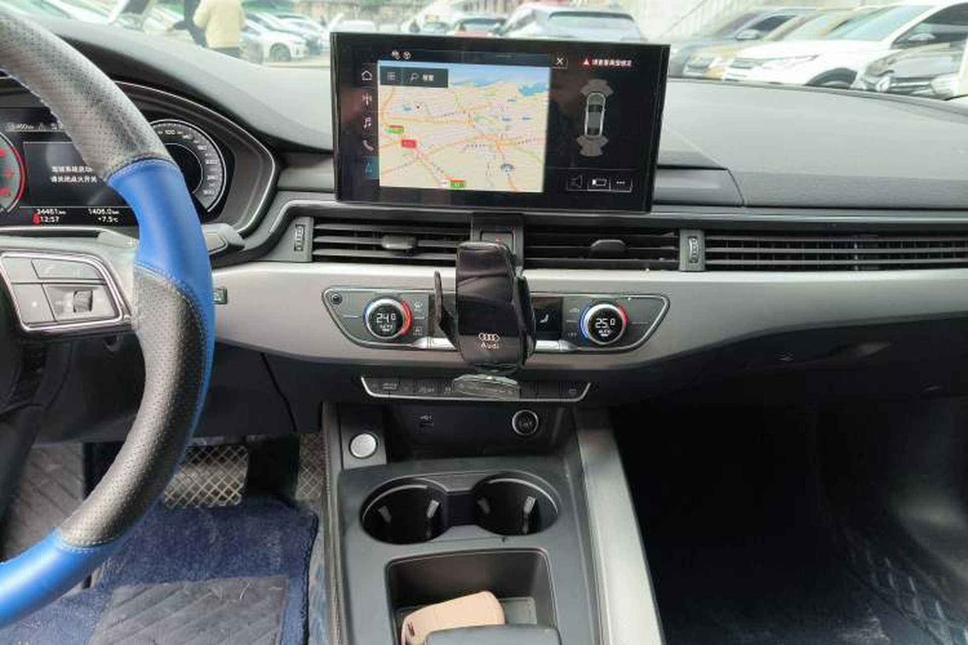 Used Audi A5 2021 Coupe 40 TFSI Fashionable and Dynamic Model Audio And AC Panel