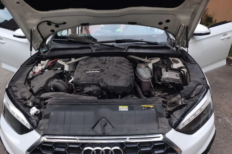 Used Audi A5 2021 Sportback 40 TFSI Fashionable and Dynamic Model Engine Bay
