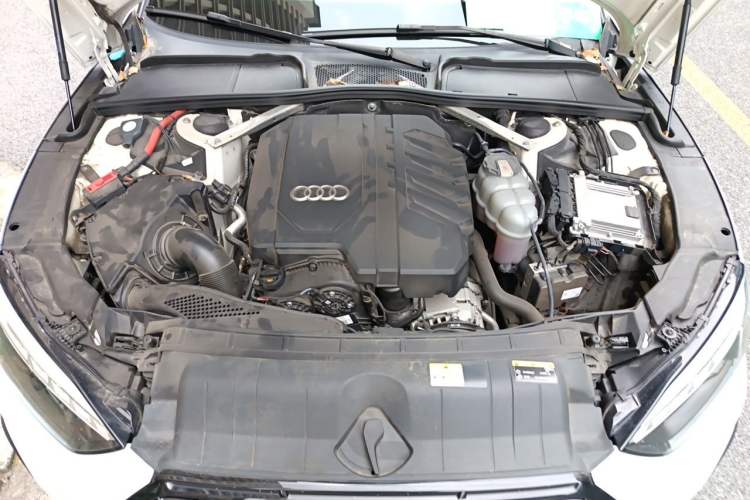 Used Audi A5 2021 Coupe 40 TFSI Fashionable and Dynamic Model Engine Bay