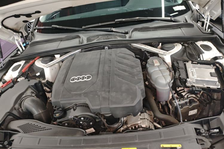 Used Audi A5 2021 Coupe 40 TFSI Fashionable and Dynamic Model Engine Bay