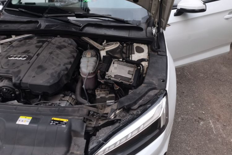 Used Audi A5 2021 Sportback 40 TFSI Fashionable and Dynamic Model Engine Bay Left