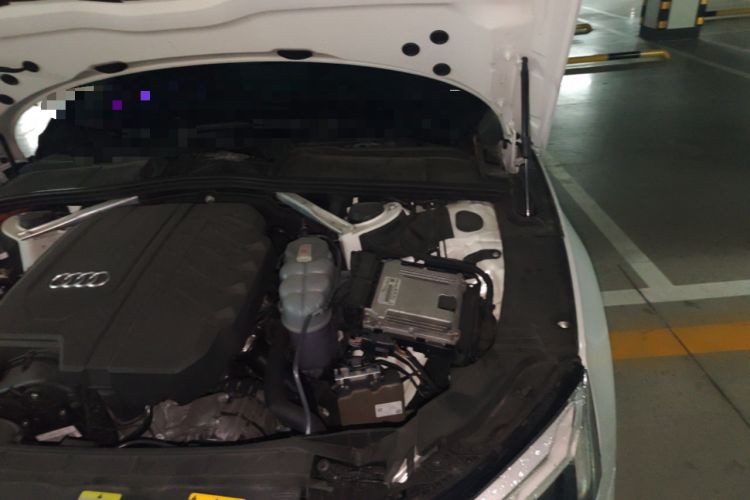 Used Audi A5 2021 Coupe 40 TFSI Fashionable and Dynamic Model Engine Bay Left