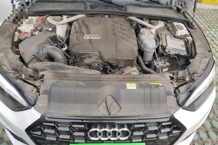 Used Audi A5 2021 Coupe 40 TFSI Fashionable and Dynamic Model Engine Bay