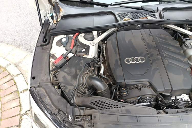 Used Audi A5 2021 Coupe 40 TFSI Fashionable and Dynamic Model Engine Bay Right