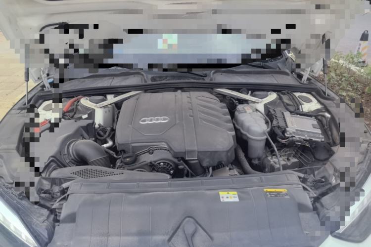 Used Audi A5 2021 Coupe 40 TFSI Fashionable and Dynamic Model Engine Bay