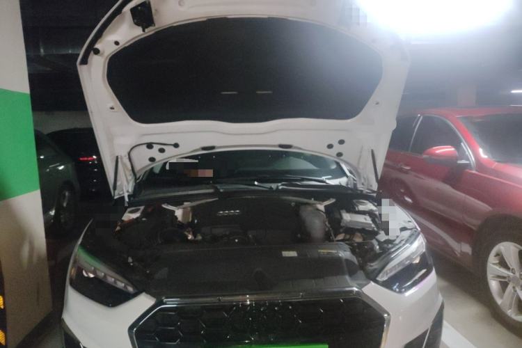 Used Audi A5 2021 Coupe 40 TFSI Fashionable and Dynamic Model Engine Bay