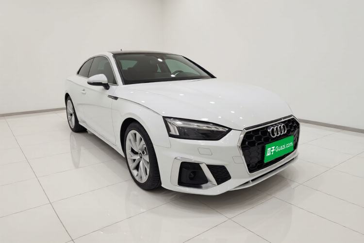 Used Audi A5 2021 Coupe 40 TFSI Fashionable and Dynamic Model Front Right 45 Deg