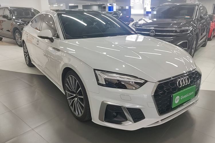 Used Audi A5 2021 Sportback 40 TFSI quattro Luxury Prestige Edition Front Right 45 Deg